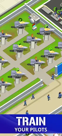 Game screenshot Idle Air Force Base apk