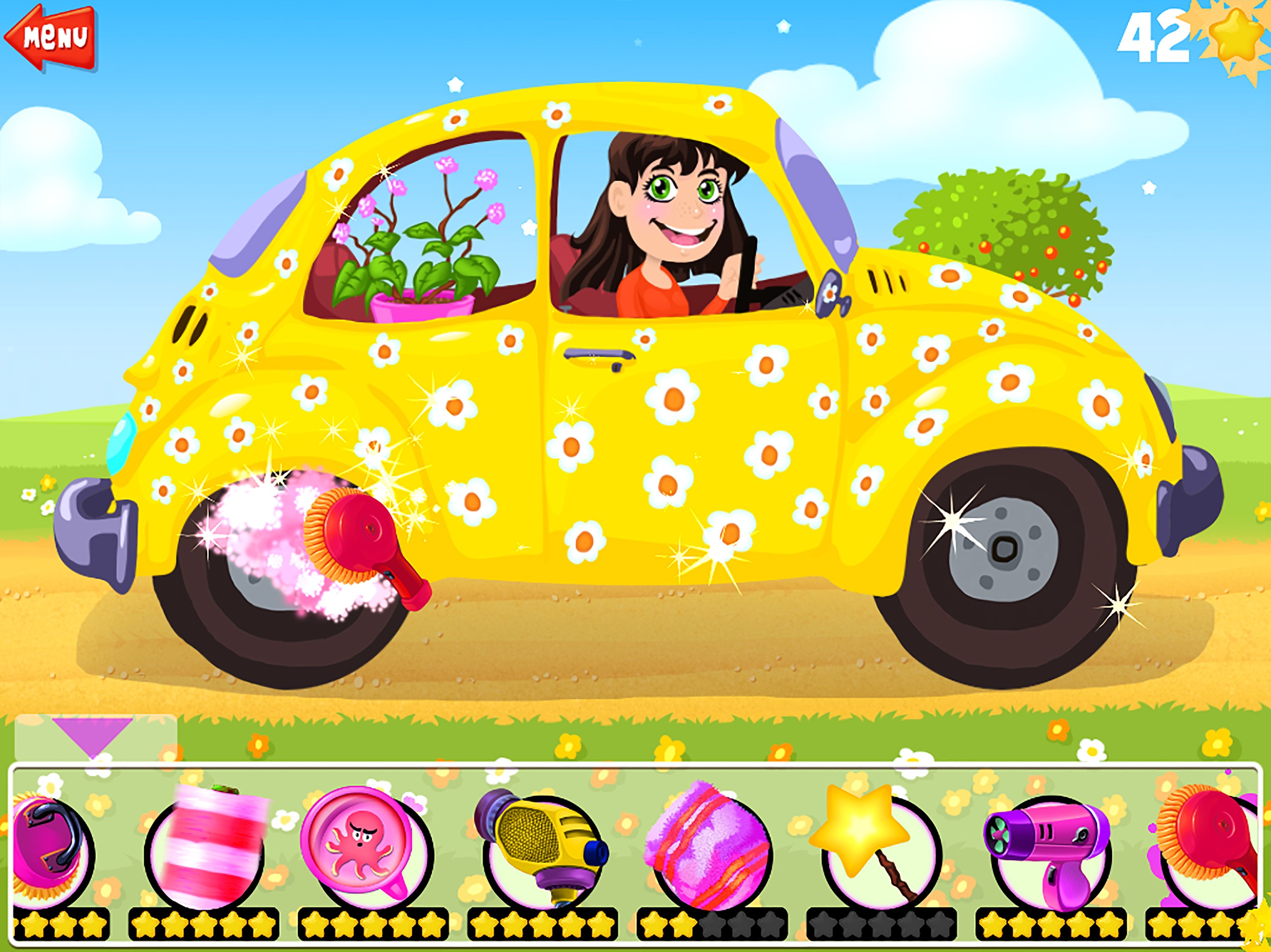 A Funny Car Wash Children Game screenshot 7