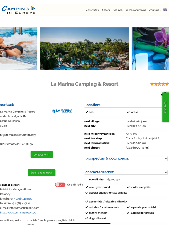 Screenshot #6 pour Camping en Europe 2020