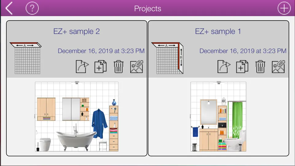 Captura de pantalla de EZ Bathroom+ en iPhone 3