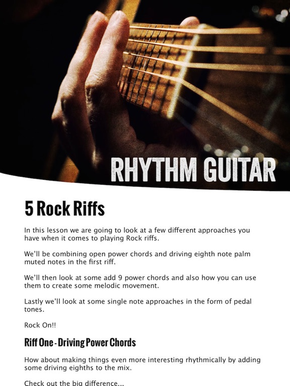 Screenshot #6 pour Guitar Republic Magazine