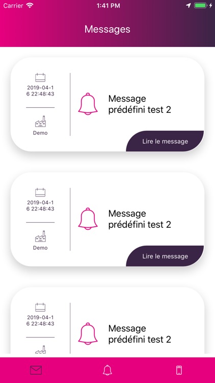 Helpro active call system