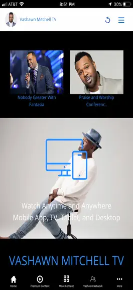 Game screenshot Vashawn Mitchell TV hack