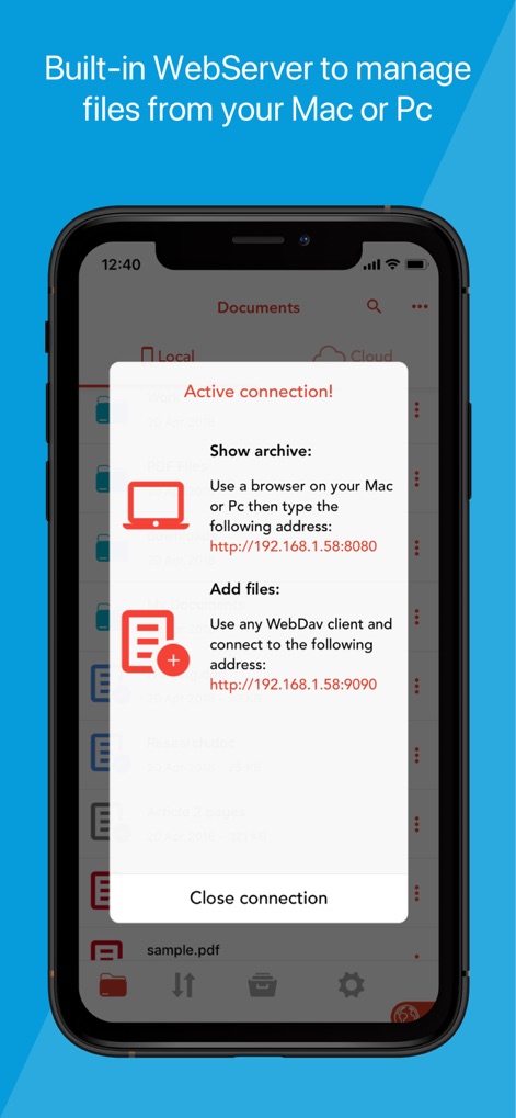 Amerigo File Manager - Gestión Remota Eficaz