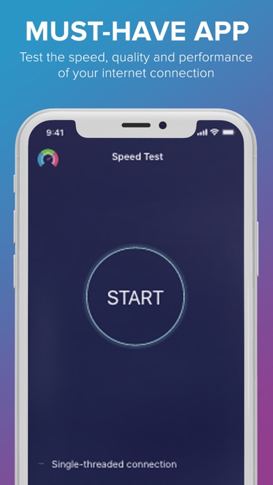 Screenshot #1 pour SpeedTest Mobile