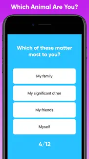 which animal are you? iphone screenshot 1