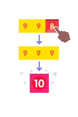 Game screenshot 点点我+1 - 数字合体消除 apk