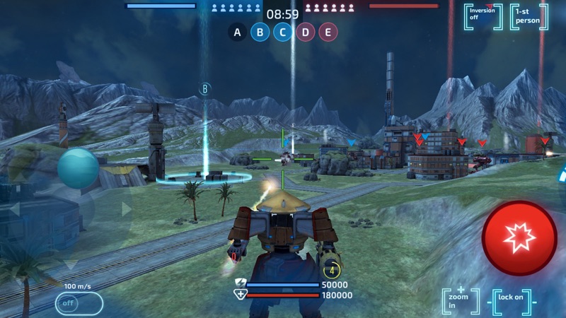 Robot Warfare: Mech Battle screenshot 4