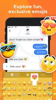 new emoji & fonts - rainbowkey iphone screenshot 2