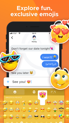 New Emoji & Fonts - RainbowKey screenshot 2