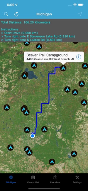Michigan – Campgrounds & RV's(圖2)-速報App