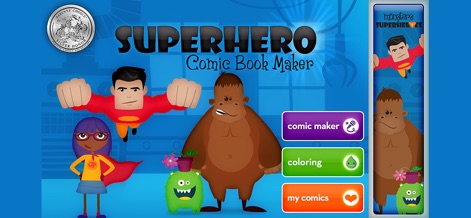 Superhero Comic Book Maker - Games App | MWM