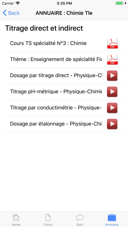 Chimie Terminale screenshot-7