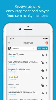 mycbn prayer & devotional app iphone screenshot 4