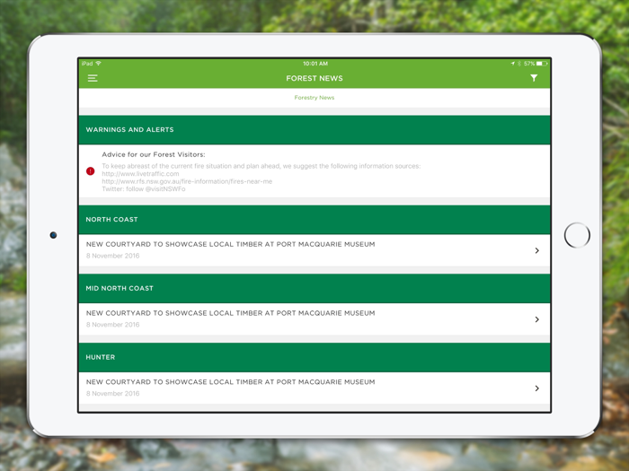 My Visit – NSW State Forests