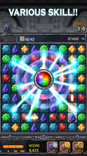 Jewels Dragon Quest - Match 3 screenshot 3
