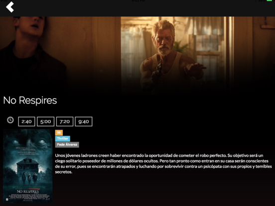 Azteca 5 iPad screenshot 2 - Entertainment app