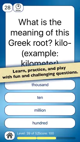 Game screenshot Vocabulary: Greek Latin Roots mod apk