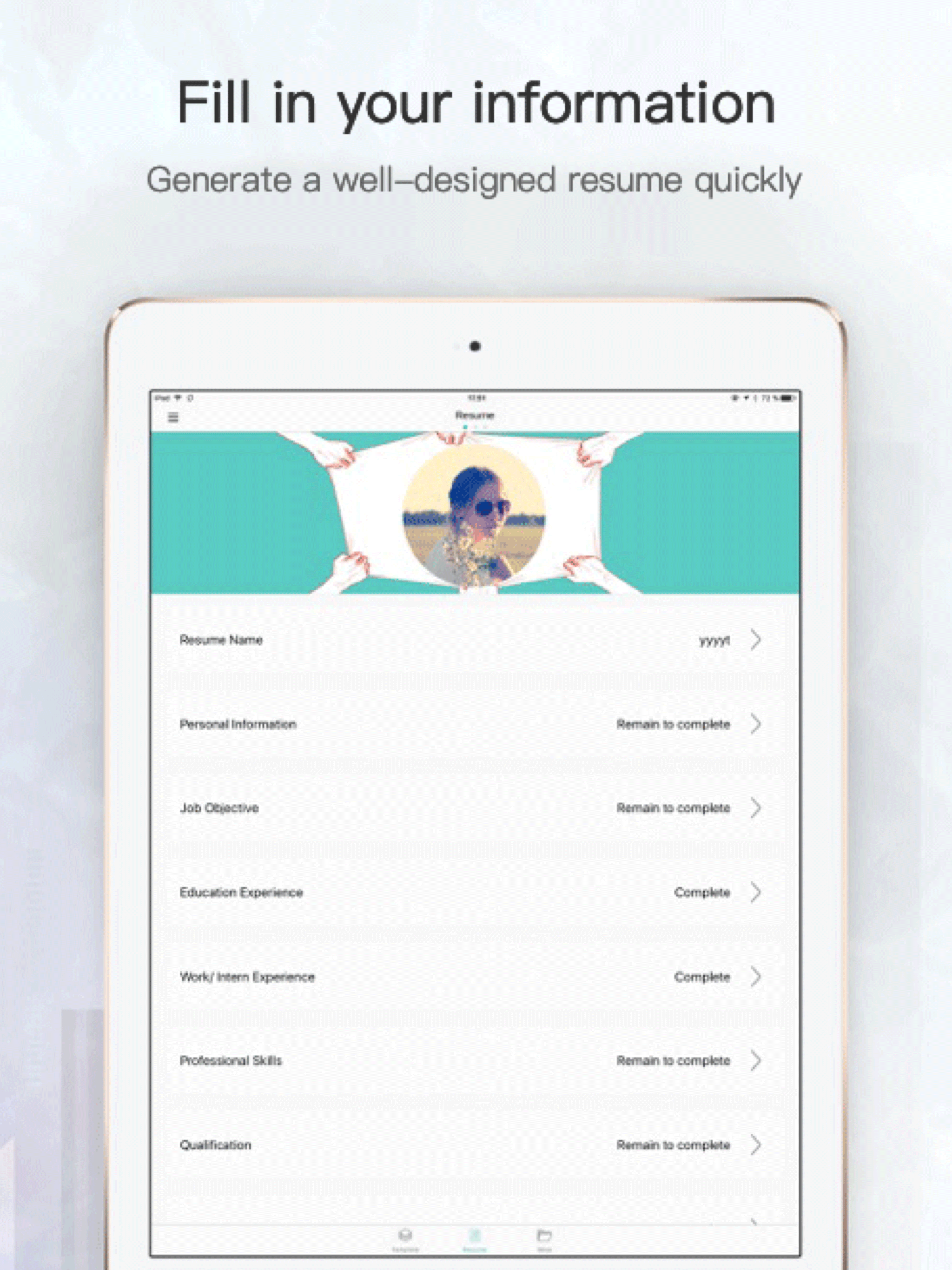Top Resume -CV maker & Builder screenshot 8