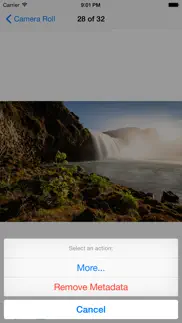 photo & video metadata remover iphone screenshot 2