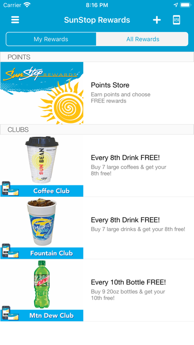 SunStop Rewards screenshot 2