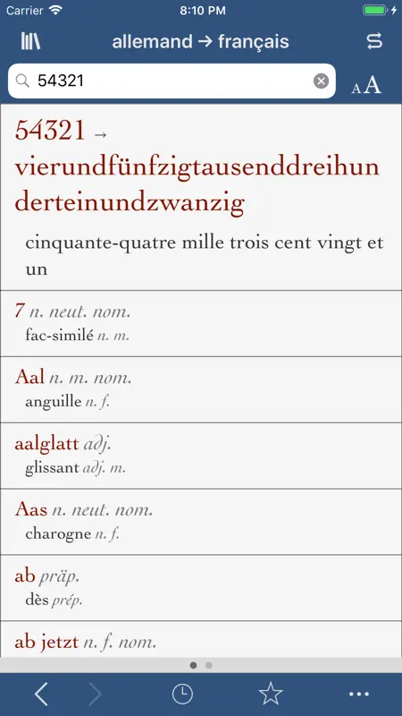 Ultralingua français-allemand screenshot 3 of 3