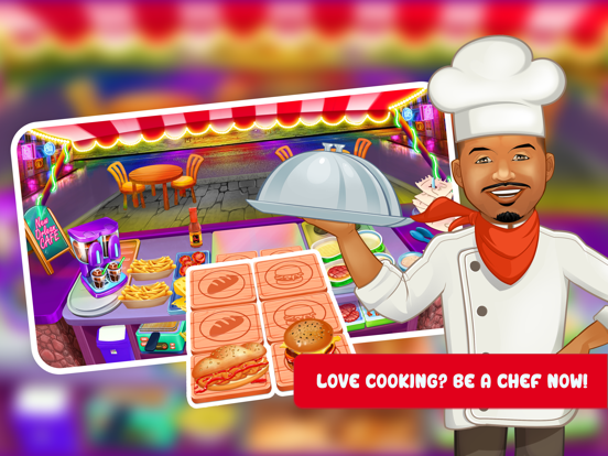 Cooking Game: Be a Famous Chef iPad screenshot 1 - Games app