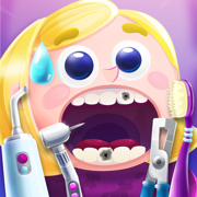 Teeth Games. Old Brush Dentist