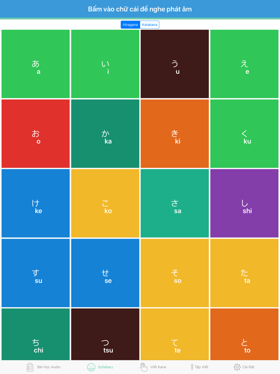Screenshot #6 pour Học Tiếng Nhật Online