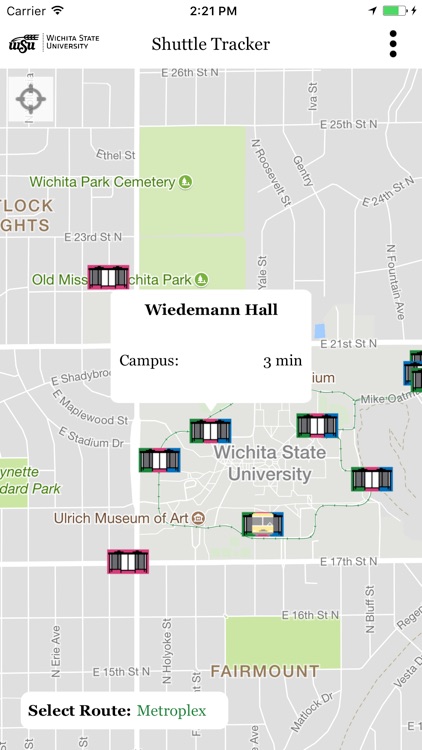 Shocker Shuttle Tracker
