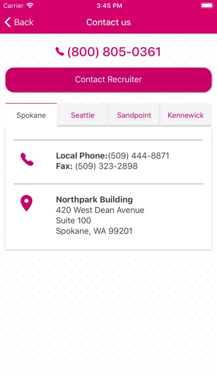 Provisional Job Search