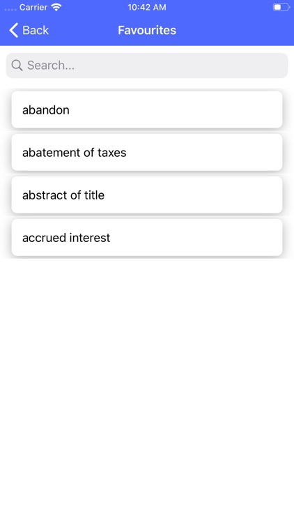 Law Term Dictionary screenshot-5