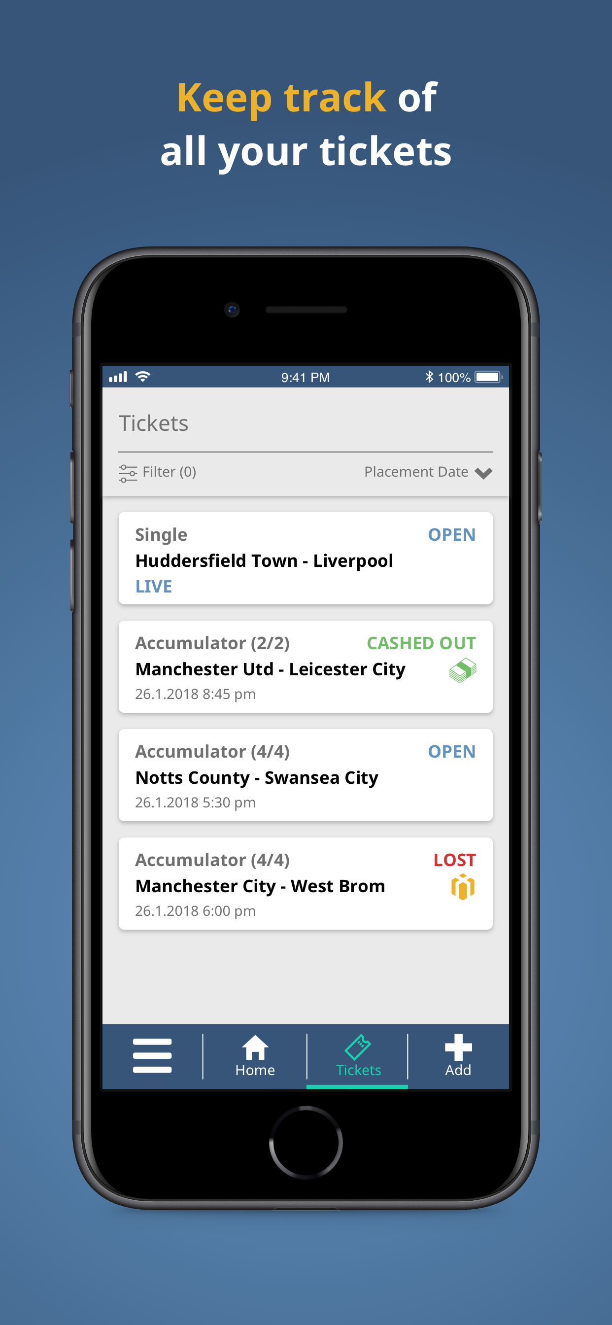 BetAnsells Bet Tracker screenshot 3