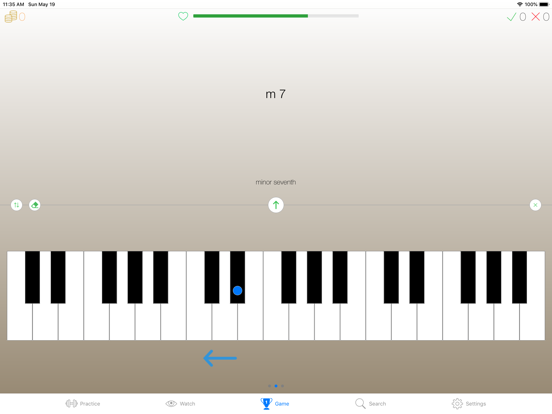 Music Intervals Trainer iPad screenshot 6 - Music app
