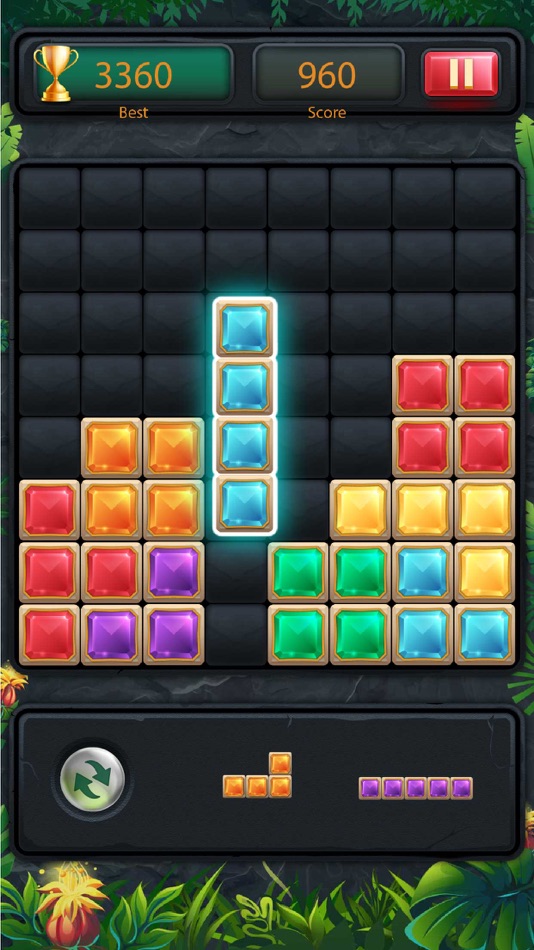 #1. Color Gems - Block Puzzle Game (iOS) By: TRAN BINH DUONG