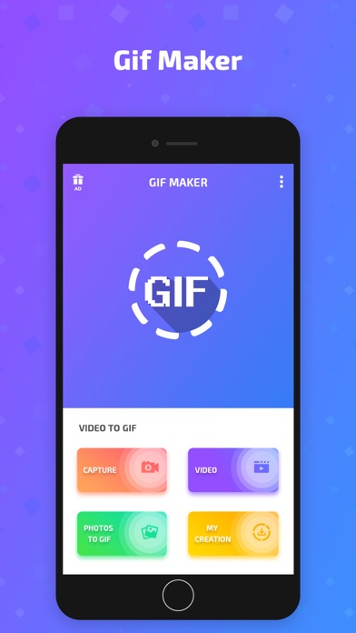 Screenshot #1 pour Gif Maker-Photo to video maker