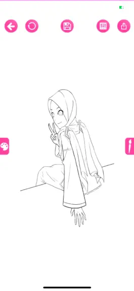 Game screenshot تلوين الاميرات apk