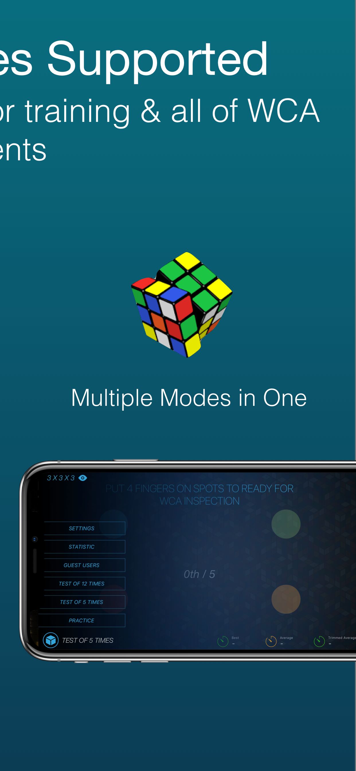 Cutimer: Magic Cube Timer