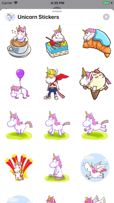 Screenshot #3 pour Unicorn Stickers ⋆