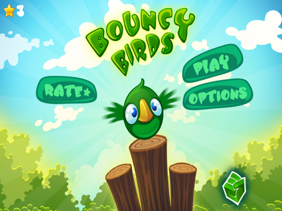 Screenshot #1 for Bouncy Birds Adventure