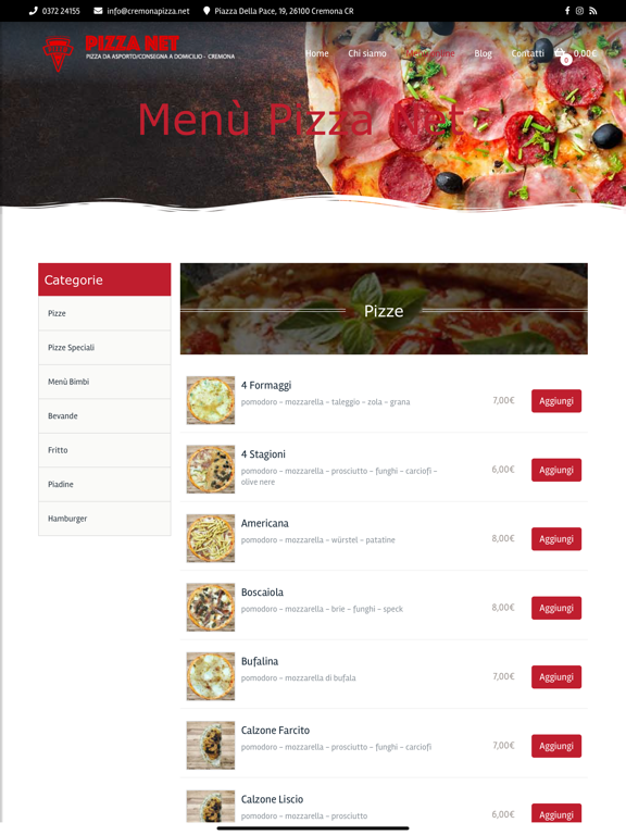 Screenshot #5 pour Pizza Net Cremona