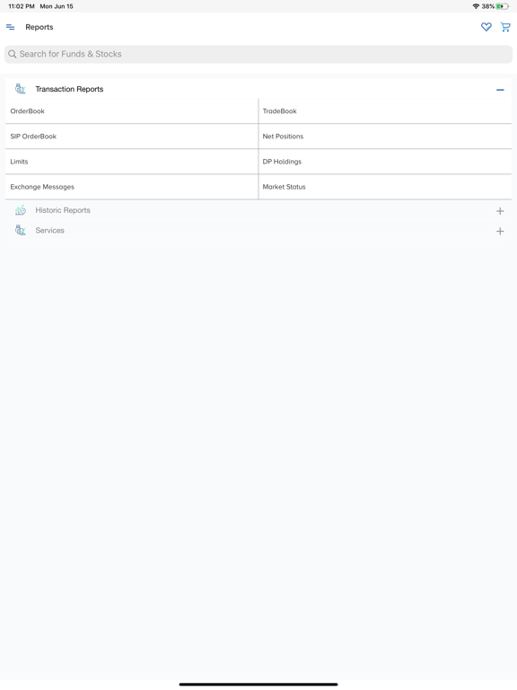 reliancesmartmoney.com iPad screenshot
