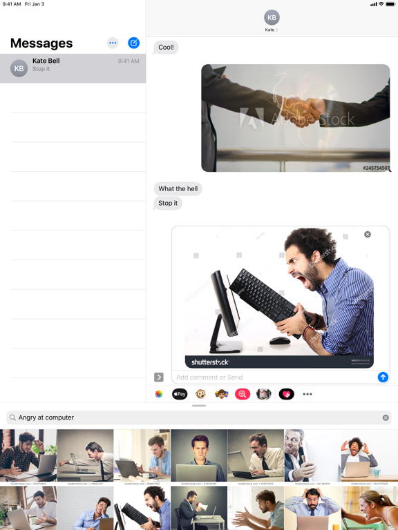Stock iPad screenshot 2 - Entertainment app