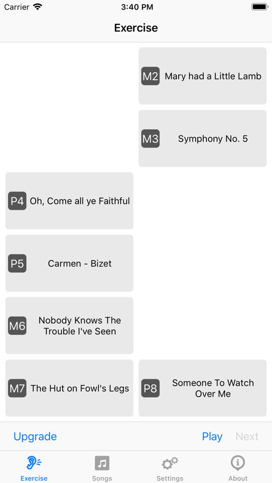 #1. Interval Recognition Pro (iOS) 由: Sincere Apps