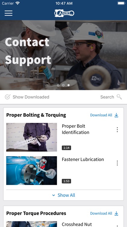 Ariel Training Videos