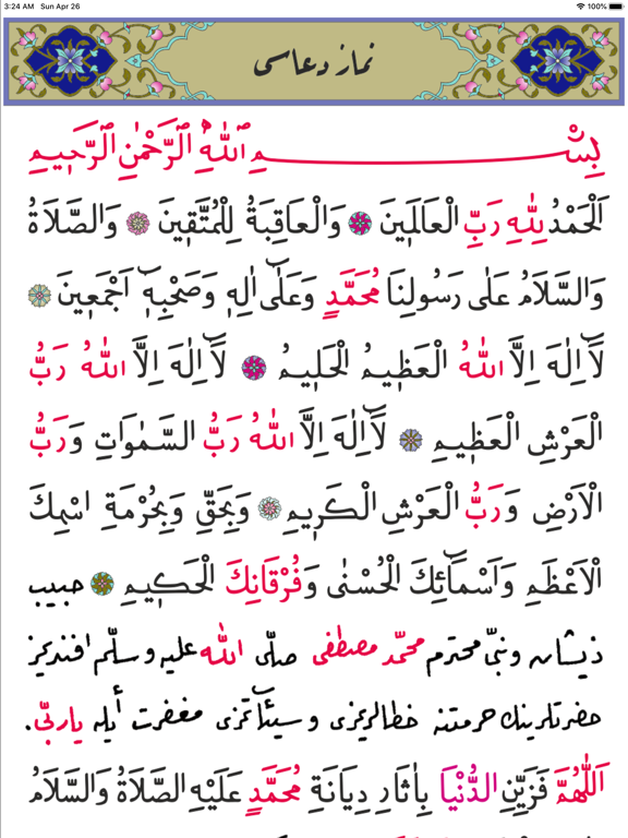 Namaz Tesbihatı iPad screenshot 6 - Book app