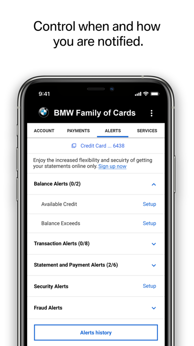 BMW Card Screenshot