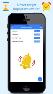 events countdown tracker iphone screenshot 4