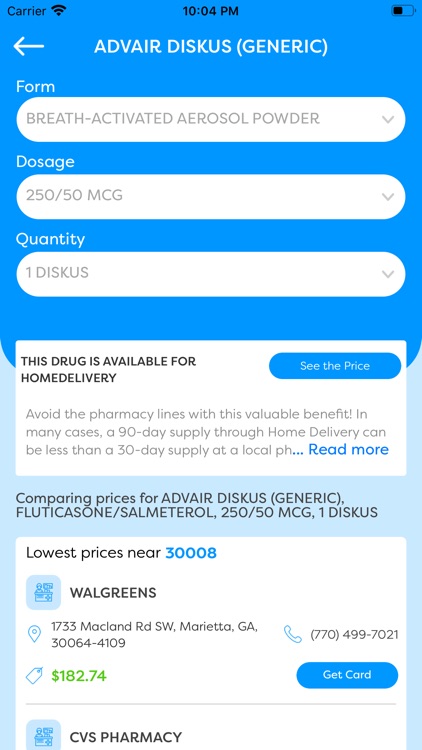 Pharmacy Saver Card - Discount