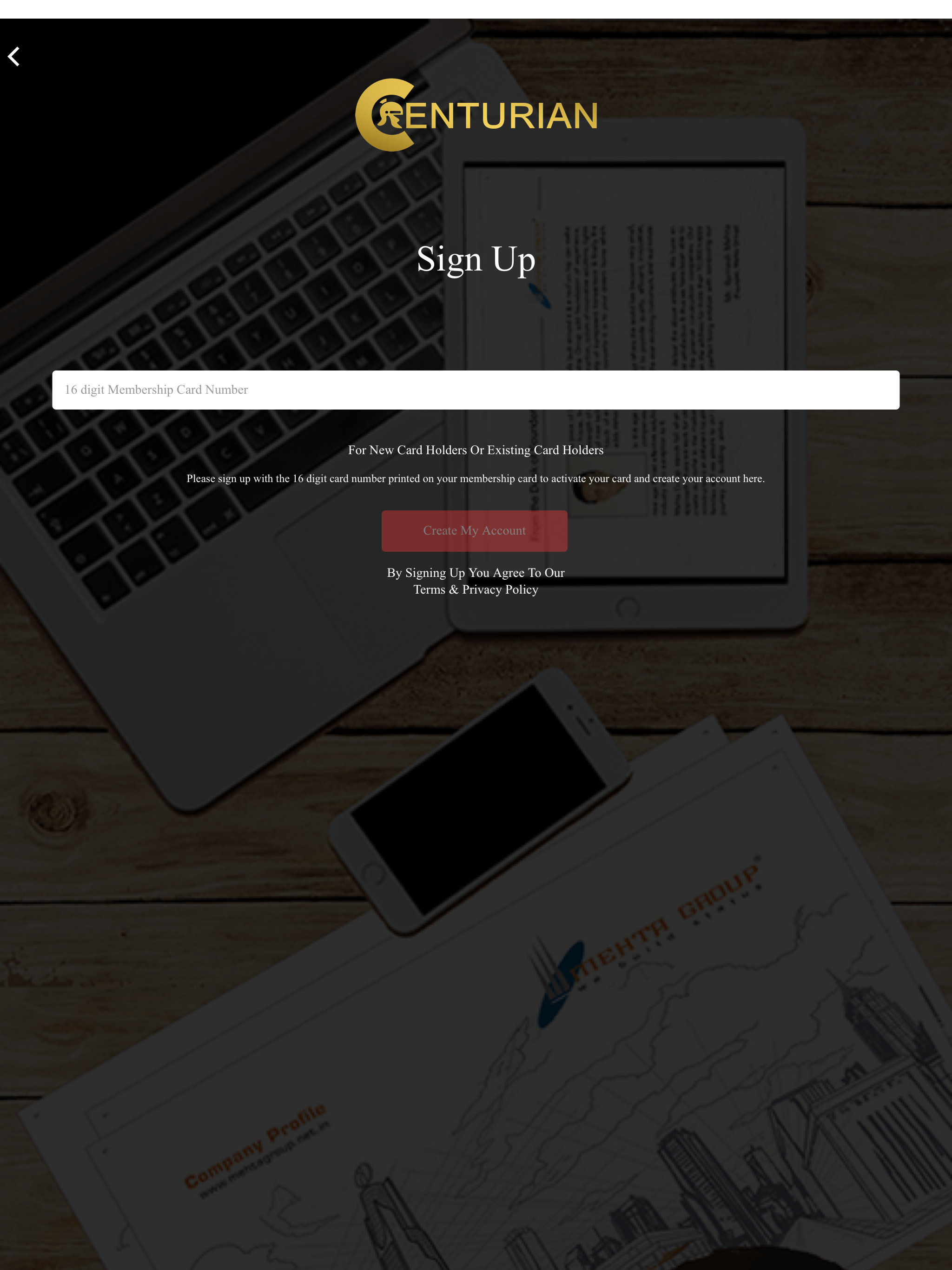 Centurian Mobile App